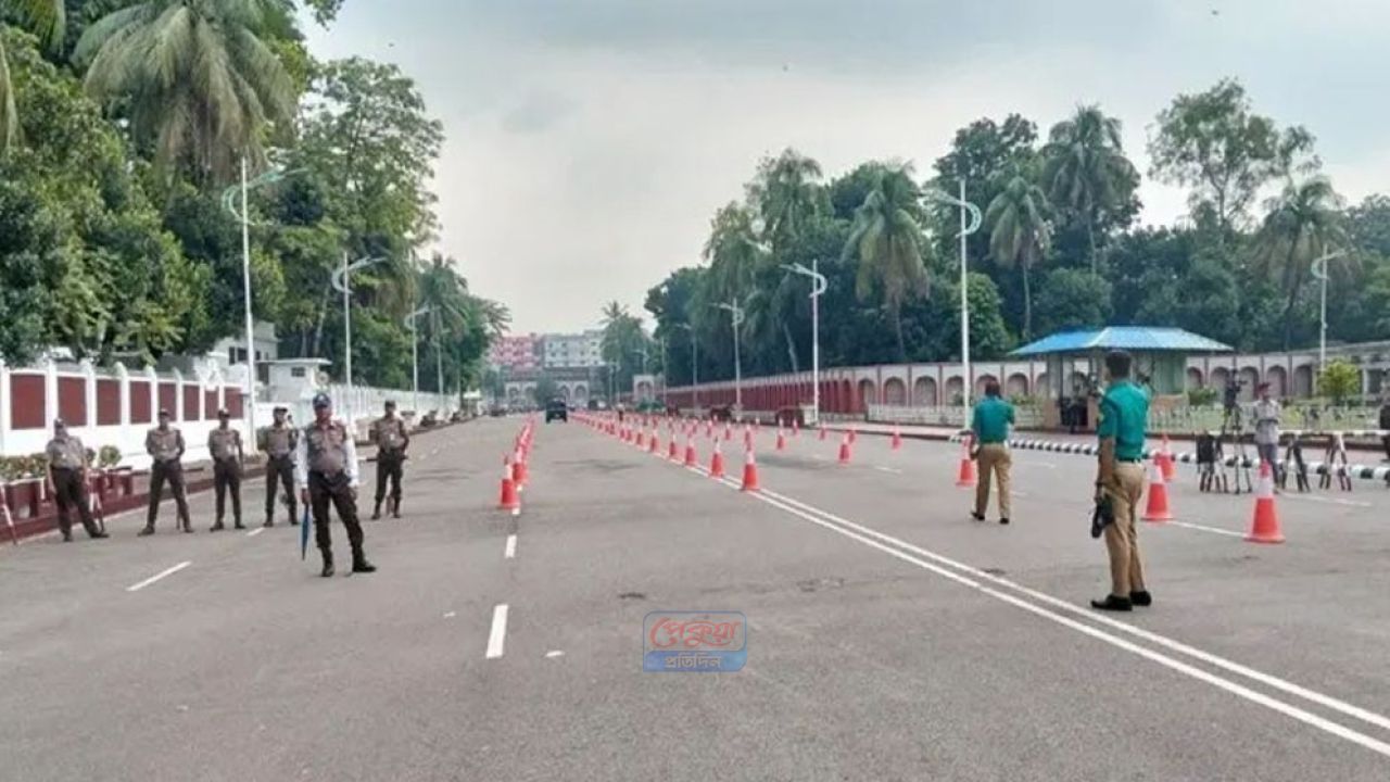 রাষ্ট্রপতির শপথ ঘিরে বঙ্গভবন এলাকায় নিরাপত্তা জোরদার